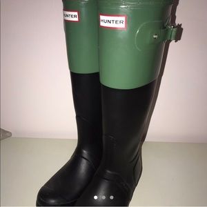 Hunter rain boots